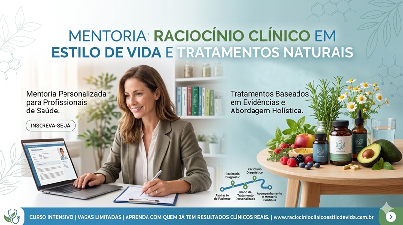 Mentoria Raciocínio Clínico em Estilo de Vida e Tratamentos Naturais